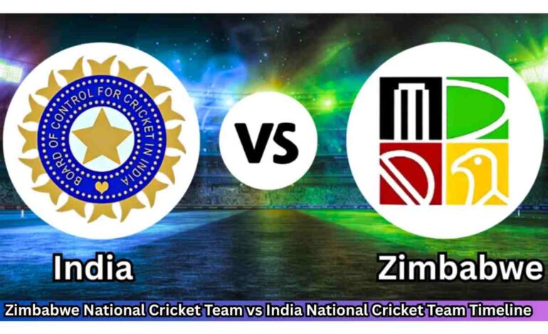India National Cricket Team vs Zimbabwe National Cricket Team